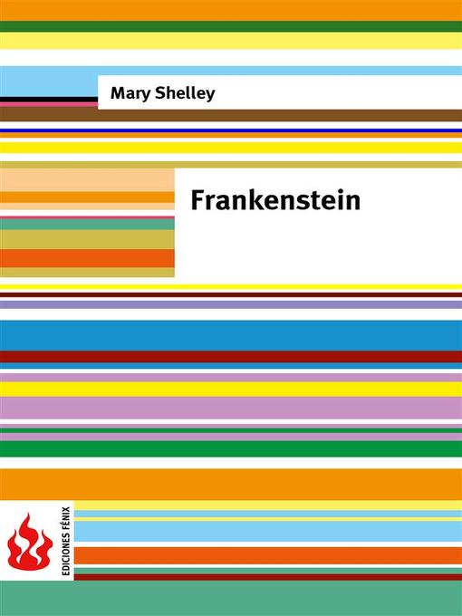 Title details for Frankenstein (low cost). Edición limitada by Mary Shelley - Available